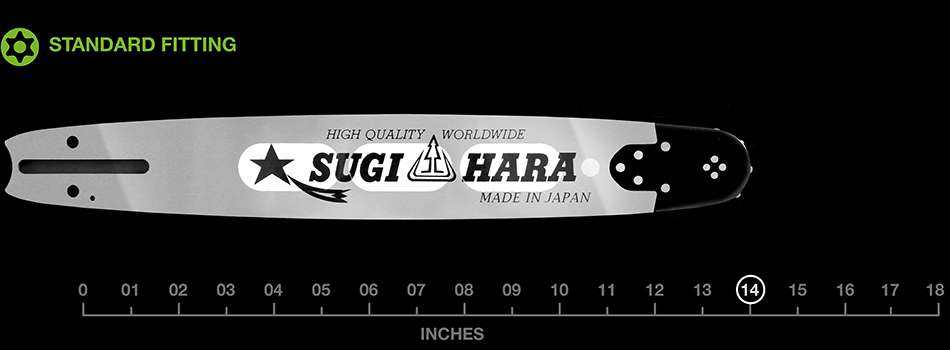 14″ Sugihara Light Type Pro – 3/8″ Lo Pro pitch .050 gauge BL2U-0N35-A