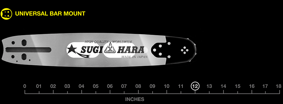 12" Sugihara Light Type Pro – 3/8″ Lo Pro pitch .050 gauge BN6U-0N30-A