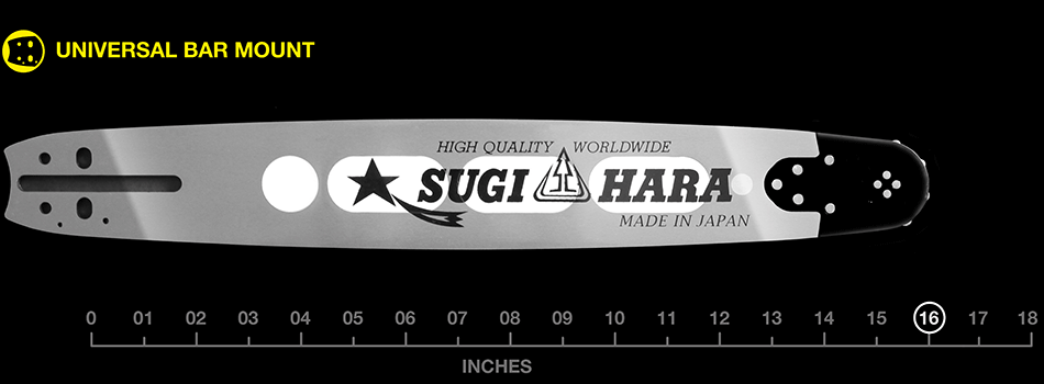 16" Sugihara Light Type Pro – 3/8″ Lo Pro pitch .050 gauge BN6U-0N40-A