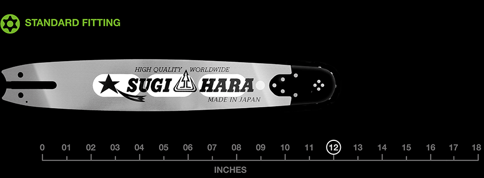12" Sugihara Light Type Pro – 3/8" Lo Pro pitch .050 gauge SL2U-0N30-A