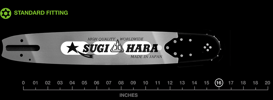 16" Sugihara Light Type Pro – .325 pitch .063 gauge ST2U-3J40-A