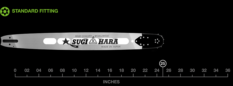 25" Sugihara Light Type Pro – 3/8" pitch .063 gauge ST2U-3Q63-A