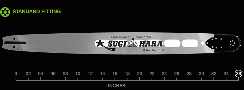 36" Sugihara Light Type Pro – .404 pitch .063 gauge VF2U-3S90-A