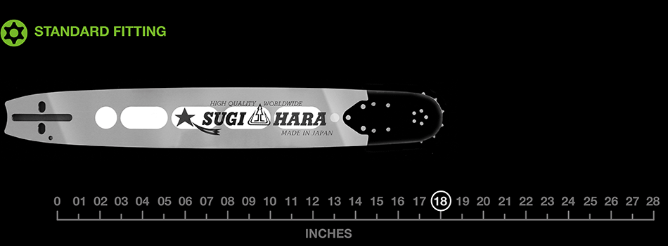 18" Sugihara Light Type Pro – 3/8" pitch .058 gauge XT2U-8Q45-A
