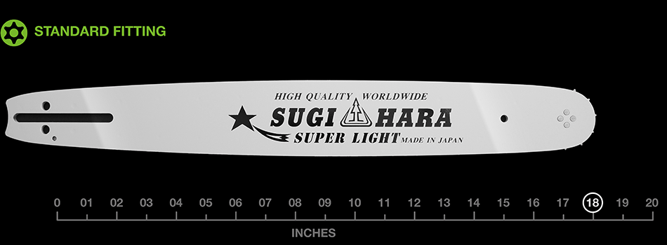 18" Sugihara Pro Laminated – .325 pitch .063 gauge BC2M-3J45-A