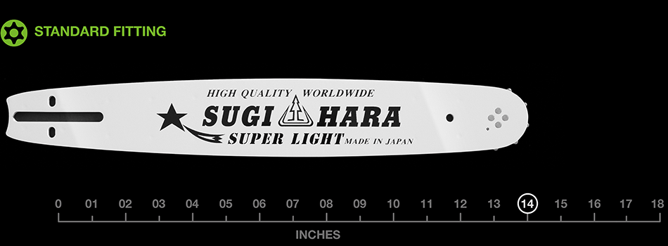 14″ Sugihara Pro Laminated – 3/8″ Lo Pro pitch .050 gauge BL1M-0L35-A