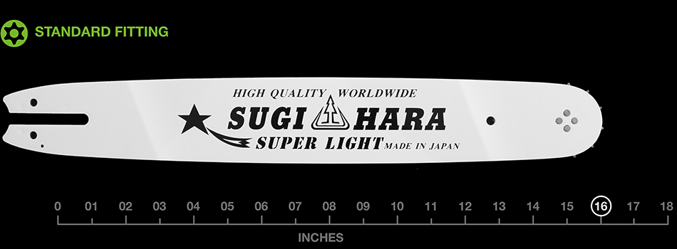 16" Sugihara Pro Laminated – .325 pitch .063 gauge SL2M-3J40-A