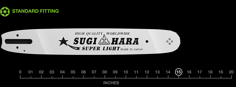 15" Sugihara Pro Laminated – .325 pitch .063 gauge ST2M-3J37-A